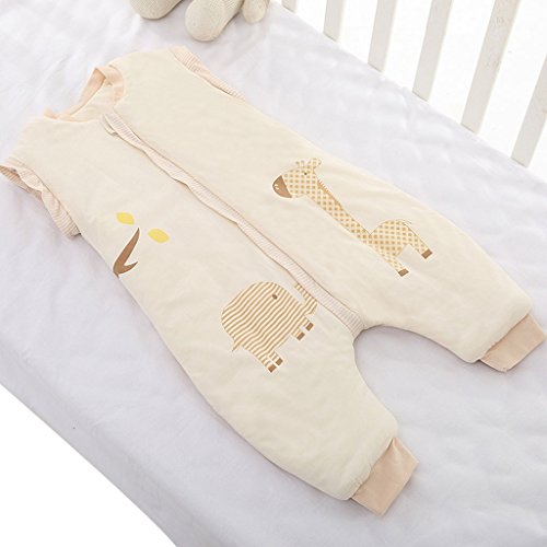 Bolsa de Dormir de Bebé de Mangas Largas,Invierno Sacos de Dormir para Bebé Niños Niñas 3.5 Tog L Bolsa de Dormir de Bebé de Mangas Largas,Invierno Sacos de Dormir para Bebé Niños Niñas 3.5 Tog L
