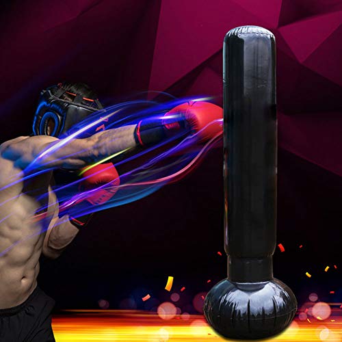 Bolsa de entrenamiento de boxeo inflable de PVC de 1,6 m, bolsa de vaso de fitness, bolsa de entrenamiento de taekwondo, bolsas para culturismo, accesorio de alivio de presión para niños adul Bolsa de entrenamiento de boxeo inflable de PVC de 1,6 m, bolsa de vaso de fitness, bolsa de entrenamiento de taekwondo, bolsas para culturismo, accesorio de alivio de presión para niños adul