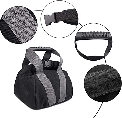 Bolsa De Entrenamiento De Peso Ajustable De 2pcs Sandbag, Entrenamiento De Levantamiento De Pesas Inicio Gimnasio Portátil Fuerza Equipo De Fitness con Asas Cómodas, Cremallera