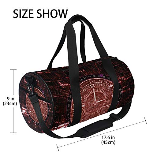 Bolsa de gimnasio digital con información sobre código de tiempo para mujeres, hombres, viajes, deportes, campamento y danza Bolsa de gimnasio digital con información sobre código de tiempo para mujeres, hombres, viajes, deportes, campamento y danza
