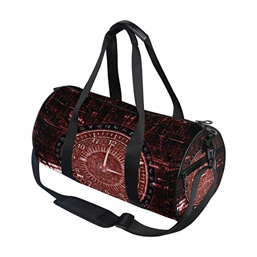 Bolsa de gimnasio digital con información sobre código de tiempo para mujeres, hombres, viajes, deportes, campamento y danza Bolsa de gimnasio digital con información sobre código de tiempo para mujeres, hombres, viajes, deportes, campamento y danza
