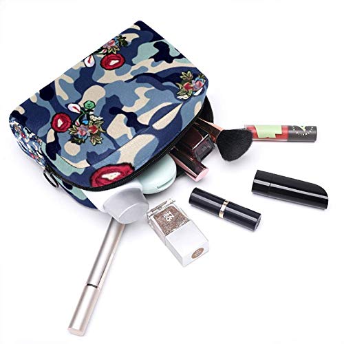 Bolsa de maquillaje personalizada para brochas de maquillaje, bolsas de aseo portátiles para mujeres, bolso cosmético, organizador de viaje, torrent cártamo