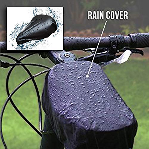 Bolsa de Marco de Bicicleta, Mini Bomba para Bicicleta,16 en 1 Herramienta multifunción para bicicleta con kit de parche y palancas para neumáticos,Soporte Movil Bicicleta Bolsa de Marco de Bicicleta, Mini Bomba para Bicicleta,16 en 1 Herramienta multifunción para bicicleta con kit de parche y palancas para neumáticos,Soporte Movil Bicicleta