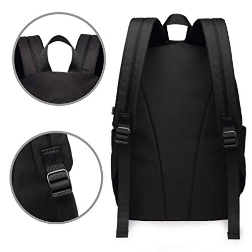 Bolsa de Moda para Hombre con diseño de zumbido de Rosas y Hojas de peonía, con Puerto de Carga USB y Puerto para Auriculares para la Universidad, Trabajo o Viajes Bolsa de Moda para Hombre con diseño de zumbido de Rosas y Hojas de peonía, con Puerto de Carga USB y Puerto para Auriculares para la Universidad, Trabajo o Viajes