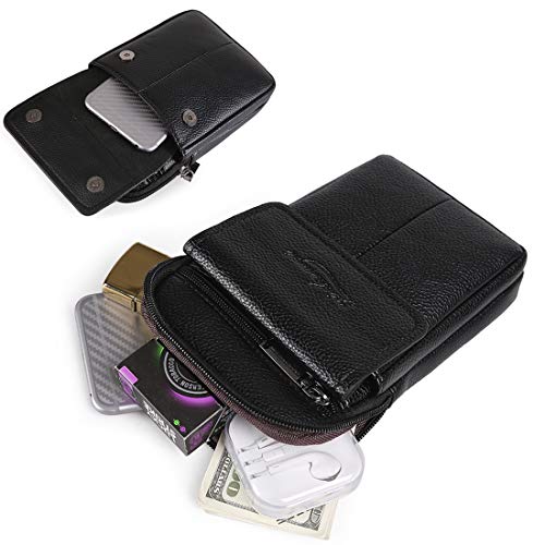 Bolsa de Teléfono de Cuero de PU, Cinturón Táctical Bolsa de Cintura, 6.5" Funda Piel Bolsa Movil Impermeable Bolsa de Mensajero Hombro Bolso de Cintura Hombre Cuero Cartera Bolsa Funda Protectora Bolsa de Teléfono de Cuero de PU, Cinturón Táctical Bolsa de Cintura, 6.5" Funda Piel Bolsa Movil Impermeable Bolsa de Mensajero Hombro Bolso de Cintura Hombre Cuero Cartera Bolsa Funda Protectora
