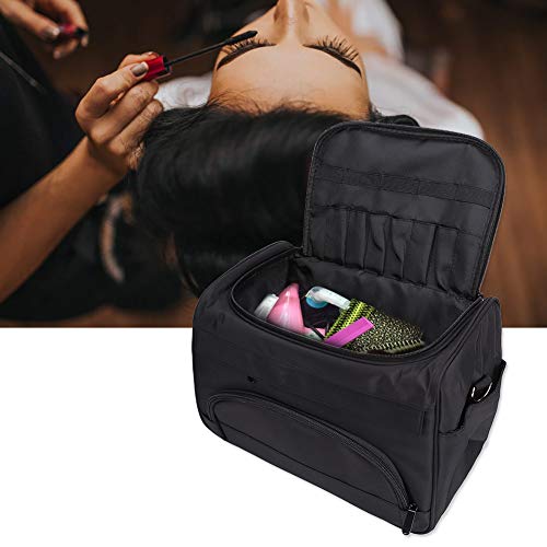 Bolsa de Transporte de Peluquería de Gran Capacidad con Correa para El Hombro Equipo de Peluquería Profesional Herramienta de Salón de Belleza Estuche de Viaje