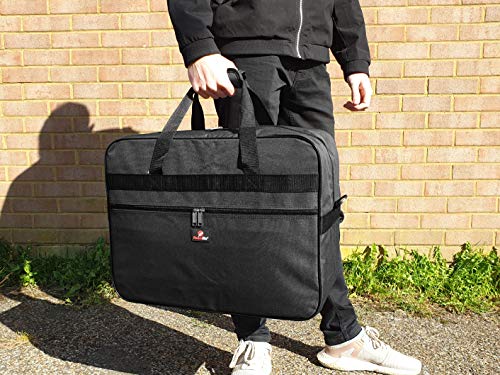 Bolsa de Viaje Tamaño Equipaje de Mano de Cabina - Bolsas Exactas para Easyjet y Ryanair - Equipaje de Viaje de 50 cm en 3 Colores - 50 cm x 40 cm x 20 cm 0,6 kg de Peso Ligero - Roamlite Jazzi RL56K Bolsa de Viaje Tamaño Equipaje de Mano de Cabina - Bolsas Exactas para Easyjet y Ryanair - Equipaje de Viaje de 50 cm en 3 Colores - 50 cm x 40 cm x 20 cm 0,6 kg de Peso Ligero - Roamlite Jazzi RL56K