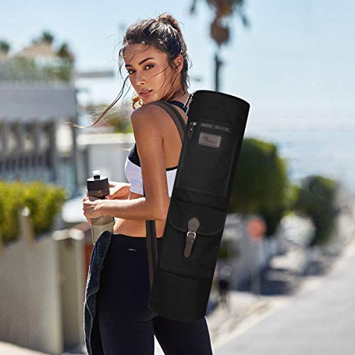 Bolsa para Esterilla de Yoga, RYACO Cremallera Completapara Esterilla de Yoga Bolsillos de Almacenamiento Funcionales, Se Adapta a la Mayoría de Las Esterillas Correa de Hombro Ajustable Tamaño Grande Bolsa para Esterilla de Yoga, RYACO Cremallera Completapara Esterilla de Yoga Bolsillos de Almacenamiento Funcionales, Se Adapta a la Mayoría de Las Esterillas Correa de Hombro Ajustable Tamaño Grande