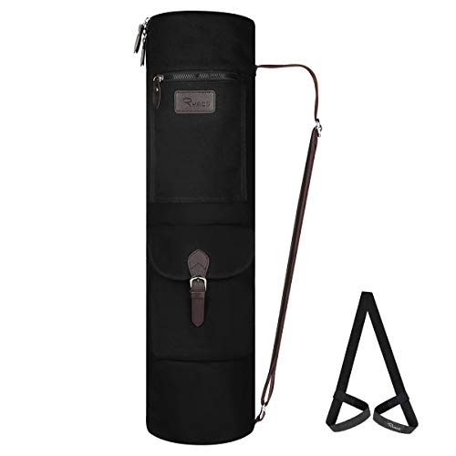 Bolsa para Esterilla de Yoga, RYACO Cremallera Completapara Esterilla de Yoga Bolsillos de Almacenamiento Funcionales, Se Adapta a la Mayoría de Las Esterillas Correa de Hombro Ajustable Tamaño Grande Bolsa para Esterilla de Yoga, RYACO Cremallera Completapara Esterilla de Yoga Bolsillos de Almacenamiento Funcionales, Se Adapta a la Mayoría de Las Esterillas Correa de Hombro Ajustable Tamaño Grande