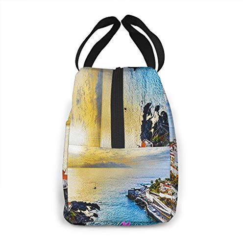 Bolsa Térmica Almuerzo Impermeable Fiambrera Isotermica, Bolsa Almuerzo Bolsa Comida Hombres, Mujeres y Niños Islas de tenerife Bolsa Térmica Almuerzo Impermeable Fiambrera Isotermica, Bolsa Almuerzo Bolsa Comida Hombres, Mujeres y Niños Islas de tenerife
