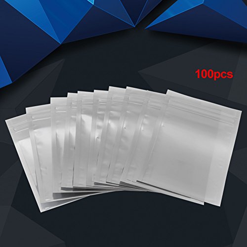 Bolsas Antiestáticas 100 Unidades por lote sin Estática bolsa de Almacenamiento con Cierre de Cremallera Bolsa Resellable para Componentes Electrónicos Tarjeta Madre o Tarjeta de Vídeo (6,5 x 12 cm) Bolsas Antiestáticas 100 Unidades por lote sin Estática bolsa de Almacenamiento con Cierre de Cremallera Bolsa Resellable para Componentes Electrónicos Tarjeta Madre o Tarjeta de Vídeo (6,5 x 12 cm)