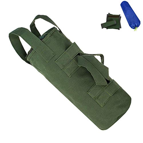 Bolsas de Arena para Levantamiento de Pesas Power Bag con Asa Cómoda y Bolsa Interior a Prueba de Fugas Ajustable en Peso, Carrera, Ejercicio, Entrenamiento Funcional,6 Handles,25KG