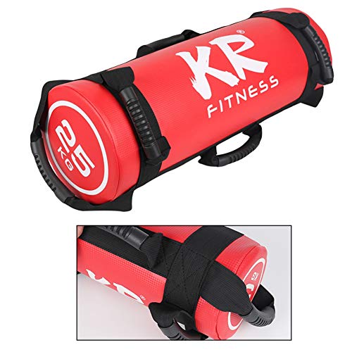 Bolsas de Arena para Levantamiento de Pesas Power Bag con Asas y Cremallera Fitness Ajustable en Peso, Carrera, Ejercicio, Levantamiento de Pesas y Entrenamiento Funcional