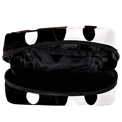Bolsas de cosméticos para yoga y mujer en Yin Yang Símbolo práctico neceser bolsa de viaje Oragniser bolsa de maquillaje para mujeres y niñas