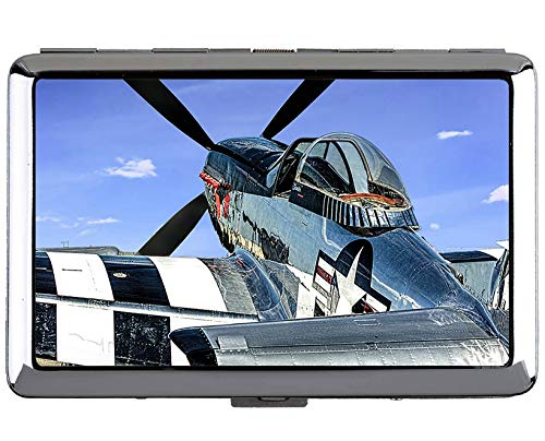 Bolsillo Que Lleva la Caja de Cigarrillos, Aviones de Combate P 51 Cigarrillos 14pcs Bolsillo Que Lleva la Caja de Cigarrillos, Aviones de Combate P 51 Cigarrillos 14pcs