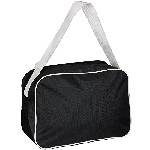 Bolso bandolera de Biathlon bici retro negro unaexperta