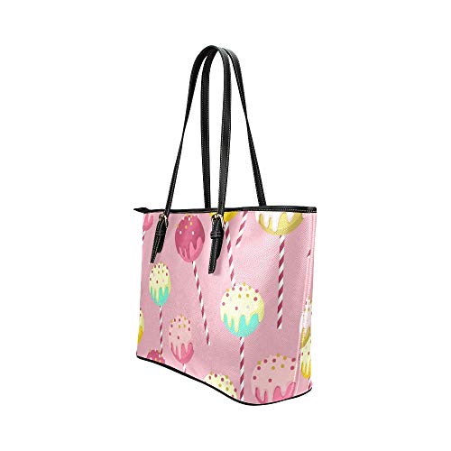 Bolso Bolso de hombro Merienda dulce Colorido Lollipop redondo Bolso de mano de cuero Bolso de mano Bolsos con cremallera Organizador de hombro para dama Niñas Mujeres Mujeres Satchel Messenger Bag Bolso Bolso de hombro Merienda dulce Colorido Lollipop redondo Bolso de mano de cuero Bolso de mano Bolsos con cremallera Organizador de hombro para dama Niñas Mujeres Mujeres Satchel Messenger Bag