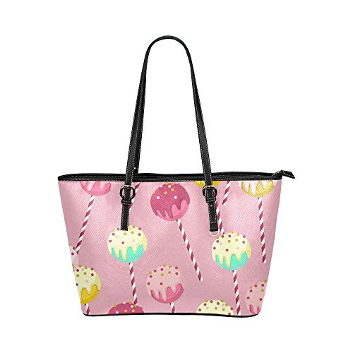 Bolso Bolso de hombro Merienda dulce Colorido Lollipop redondo Bolso de mano de cuero Bolso de mano Bolsos con cremallera Organizador de hombro para dama Niñas Mujeres Mujeres Satchel Messenger Bag Bolso Bolso de hombro Merienda dulce Colorido Lollipop redondo Bolso de mano de cuero Bolso de mano Bolsos con cremallera Organizador de hombro para dama Niñas Mujeres Mujeres Satchel Messenger Bag