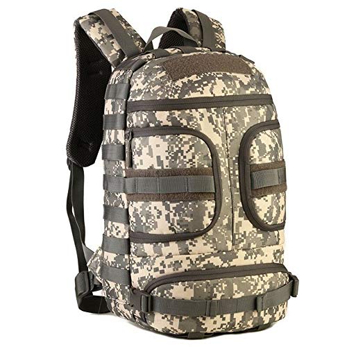 Bolso Impermeable Mochilas de Trekking 35L marrón MOLLE Mochila de Trekking Mochila Equipamiento Mochila de Camping Mochilas Casuales