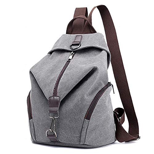 Bolso Mochila Mujer Casual Pequeña Mochilas Mujer Antirrobo, JOSEKO Señoras Bolsa de Viaje Bolsa de Escuela Bolsa Vintage Bolsa de Gran Capacidad Informal para Viajes Senderismo Regalo Mujer