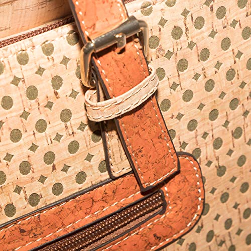 Bolso para todos los días - Bandolera de Corcho Ecológico - Vegano - Impermeable y cabe un portátil de 14" - Ideal para Yoga Pilates – Regalo para Mujer – Accesorios Moda Juvenil – Cartera - Mochila Bolso para todos los días - Bandolera de Corcho Ecológico - Vegano - Impermeable y cabe un portátil de 14" - Ideal para Yoga Pilates – Regalo para Mujer – Accesorios Moda Juvenil – Cartera - Mochila