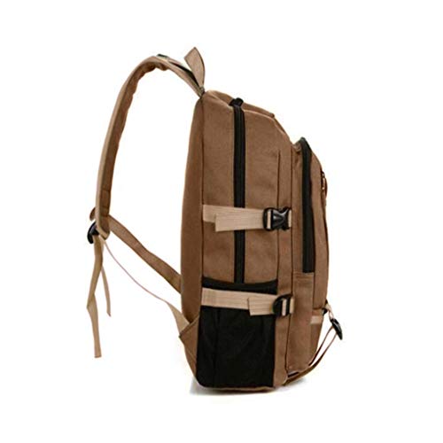 Bolsos mochila para Hombre 2018 Moda PAOLIAN Casual Bolsas de Viaje Aire libre y deportes Macutos de senderismo Bandoleras de Lona Mochila Grande Gran capacidad Hombre