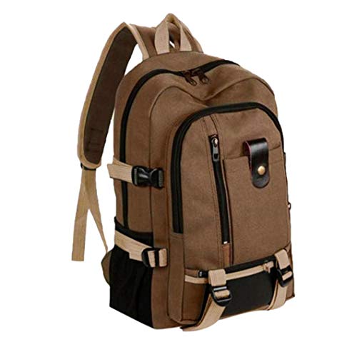 Bolsos mochila para Hombre 2018 Moda PAOLIAN Casual Bolsas de Viaje Aire libre y deportes Macutos de senderismo Bandoleras de Lona Mochila Grande Gran capacidad Hombre