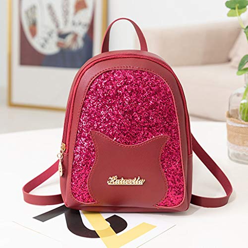 Bolsos Mochila Para Mujer Pequeños Baratos PAOLIAN Mochila de Mano Pu Piel Escolares Estudiantes Chicas Niñas Moda Bolsos de Viaje Casual Juveniles Monedero Fiesta Lentejuelas Bolsos Mochila Para Mujer Pequeños Baratos PAOLIAN Mochila de Mano Pu Piel Escolares Estudiantes Chicas Niñas Moda Bolsos de Viaje Casual Juveniles Monedero Fiesta Lentejuelas