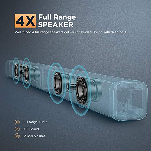 Bomaker Barra de Sonido 2.1 para TV, 4K&HD 100W con Subwoofer, Potencia 120 dB, Bluetooth 5.0, 5 Modos de Sonido, Óptico, 3,5 mm AUX, USB, para Cine en Casa, Tapio V-Negro Bomaker Barra de Sonido 2.1 para TV, 4K&HD 100W con Subwoofer, Potencia 120 dB, Bluetooth 5.0, 5 Modos de Sonido, Óptico, 3,5 mm AUX, USB, para Cine en Casa, Tapio V-Negro