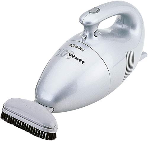 Bomann CB 947 Aspiradora de Mano, Tamaño Compacto, 700 W, 0.3 litros, 81 Decibelios, Plástico, Plata Bomann CB 947 Aspiradora de Mano, Tamaño Compacto, 700 W, 0.3 litros, 81 Decibelios, Plástico, Plata
