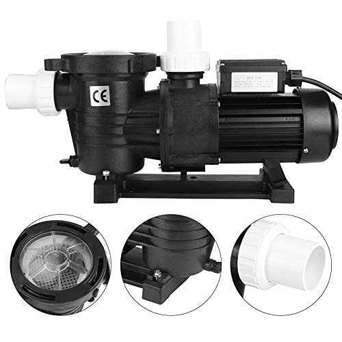 Bomba de Filtro de Piscina, 0,75 KW Kit de Bomba de Agua de Circulación de Alta Potencia, 16,5 m³ / H(220 V) Bomba de Filtro de Piscina, 0,75 KW Kit de Bomba de Agua de Circulación de Alta Potencia, 16,5 m³ / H(220 V)