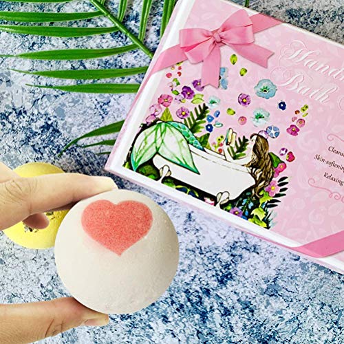 Bombas de Baño, 7 Set de Baño Regalos Mujer, Sales de Baño Naturales Spa Relajantes, Espuma Bolas de Baño Efervescentes, Regalos Navidad, San Valentín, Cumpleaños para Madre, Hombre, Niños, Novia Bombas de Baño, 7 Set de Baño Regalos Mujer, Sales de Baño Naturales Spa Relajantes, Espuma Bolas de Baño Efervescentes, Regalos Navidad, San Valentín, Cumpleaños para Madre, Hombre, Niños, Novia