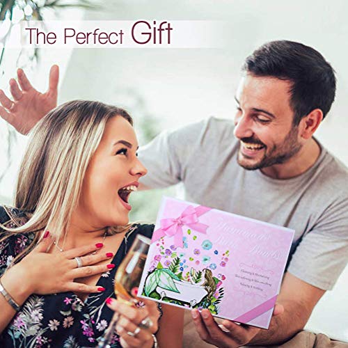 Bombas de Baño, 7 Set de Baño Regalos Mujer, Sales de Baño Naturales Spa Relajantes, Espuma Bolas de Baño Efervescentes, Regalos Navidad, San Valentín, Cumpleaños para Madre, Hombre, Niños, Novia Bombas de Baño, 7 Set de Baño Regalos Mujer, Sales de Baño Naturales Spa Relajantes, Espuma Bolas de Baño Efervescentes, Regalos Navidad, San Valentín, Cumpleaños para Madre, Hombre, Niños, Novia