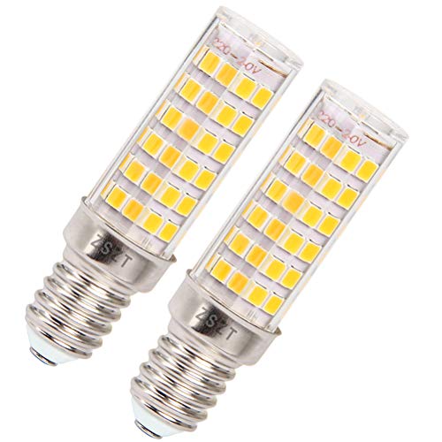 Bombilla extractor cocina, ZSZT bombilla led e14 7w rosca Edison pequeña (SES), equivalente a bombilla halógena de 50W, Blanco cálido 3000K, 2 unidades Bombilla extractor cocina, ZSZT bombilla led e14 7w rosca Edison pequeña (SES), equivalente a bombilla halógena de 50W, Blanco cálido 3000K, 2 unidades