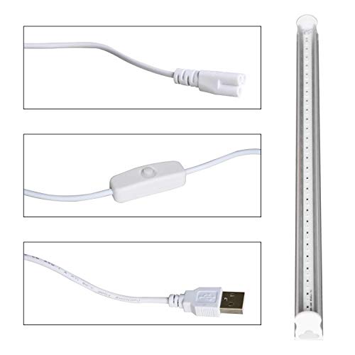Bomcosy Luz LED Ultravioleta UV, Bombilla Luz Negra Ultravioleta(395 nm, funciona con USB, 2 unidades) Bomcosy Luz LED Ultravioleta UV, Bombilla Luz Negra Ultravioleta(395 nm, funciona con USB, 2 unidades)