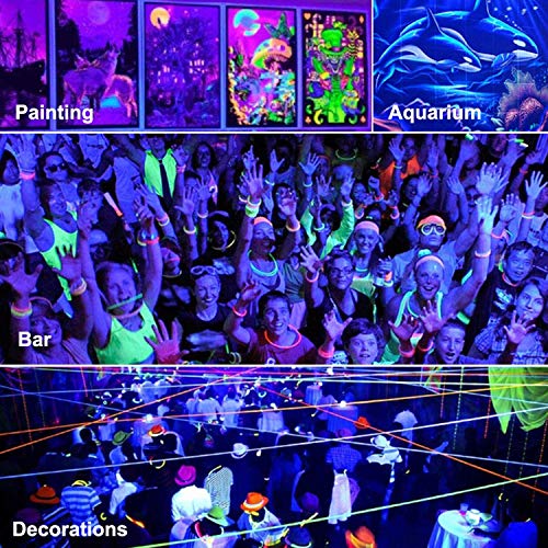 Bomcosy Luz LED Ultravioleta UV, Bombilla Luz Negra Ultravioleta(395 nm, funciona con USB, 2 unidades) Bomcosy Luz LED Ultravioleta UV, Bombilla Luz Negra Ultravioleta(395 nm, funciona con USB, 2 unidades)