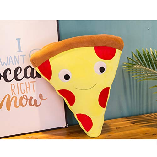 Bonbela Fries de Dibujos Animados Simulación Pizza Cojín Almohadilla de la Felpa de Peluche de Juguete muñeca niños Casa Comprar Restaurante decoración Regalo de cumpleaños Juguetes de Peluche