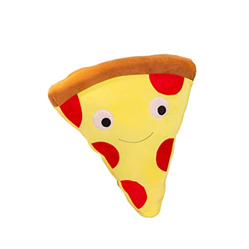 Bonbela Fries de Dibujos Animados Simulación Pizza Cojín Almohadilla de la Felpa de Peluche de Juguete muñeca niños Casa Comprar Restaurante decoración Regalo de cumpleaños Juguetes de Peluche