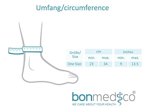 bonmedico Piedo Tobillera Ajustable, Tobillera para Hombres y Mujeres bonmedico Piedo Tobillera Ajustable, Tobillera para Hombres y Mujeres