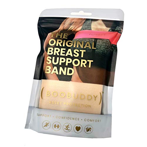 Booband Boobuddy Sujetador Deportivo para Mujer - Yoga Fitness Top para Correr, Entrenar y Hacer Ejercicio - Parte Superior Ajustable y Cómoda - Previene Lesiones y Mejora la Postura - Tamano: M Booband Boobuddy Sujetador Deportivo para Mujer - Yoga Fitness Top para Correr, Entrenar y Hacer Ejercicio - Parte Superior Ajustable y Cómoda - Previene Lesiones y Mejora la Postura - Tamano: M