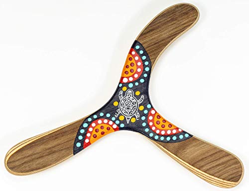 Boomerang para adultos, pinta a mano, el Warramba