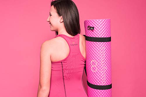Bootymats - Colchoneta Fitness Multifunción para Todo Tipo de Entrenamiento: Fitness, Pilates, Abdominales, Estiramientos. Medidas: 160 x 60 cm. Grosor: 9 mm. Flamingo Bootymats - Colchoneta Fitness Multifunción para Todo Tipo de Entrenamiento: Fitness, Pilates, Abdominales, Estiramientos. Medidas: 160 x 60 cm. Grosor: 9 mm. Flamingo