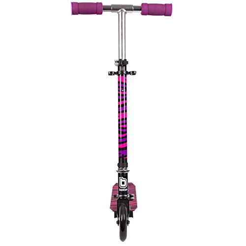 Bopster Patinete Plegable para niños - Morado Cebra Bopster Patinete Plegable para niños - Morado Cebra