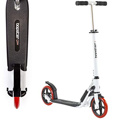 Bopster Patinete Sport Pro – Patinete para viajeros urbanos con Sistema de Plegado rápido - Blanco Bopster Patinete Sport Pro – Patinete para viajeros urbanos con Sistema de Plegado rápido - Blanco