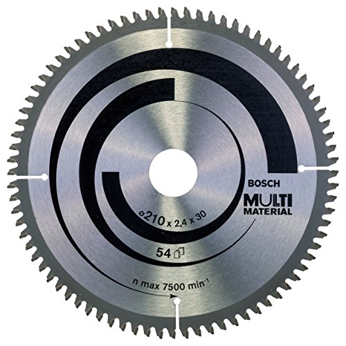 Bosch 2 608 640 445 - Hoja de sierra circular Multi Material - 210 x 30 x 2,5 mm, 80 (pack de 1)