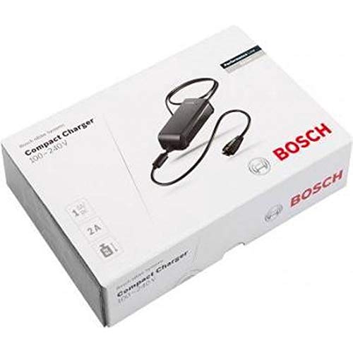 Bosch Compact Charger, 2A Ladegerät In Schmuckverpackung mit EU Netzkabel und Bedienungsanleitung Cargador, Unisex Adulto, Negro, Talla única Bosch Compact Charger, 2A Ladegerät In Schmuckverpackung mit EU Netzkabel und Bedienungsanleitung Cargador, Unisex Adulto, Negro, Talla única