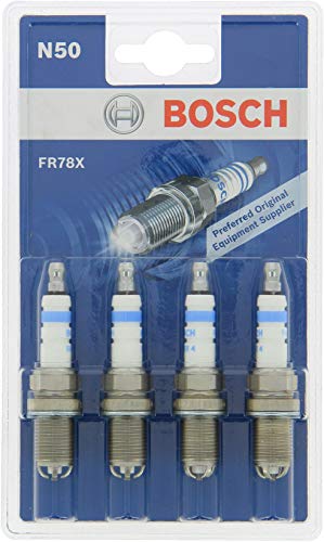 Bosch FR78X N50 - Bujías (4 unidades)