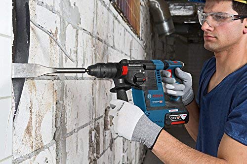Bosch Professional GBH 18V-26 F - Martillo perforador combinado a batería (2 baterías x 5,0 Ah, 18V, 2,6 J, Ø máx. hormigón 26 mm, SDS plus, en L-BOXX) Bosch Professional GBH 18V-26 F - Martillo perforador combinado a batería (2 baterías x 5,0 Ah, 18V, 2,6 J, Ø máx. hormigón 26 mm, SDS plus, en L-BOXX)
