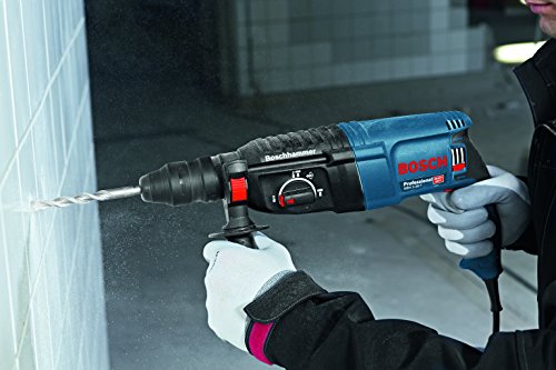 Bosch Professional GBH 2-26 F - Martillo perforador combinado (2,7 J, máx. hormigón 26 mm, portabrocas SDS plus + cilíndrico, en maletín)