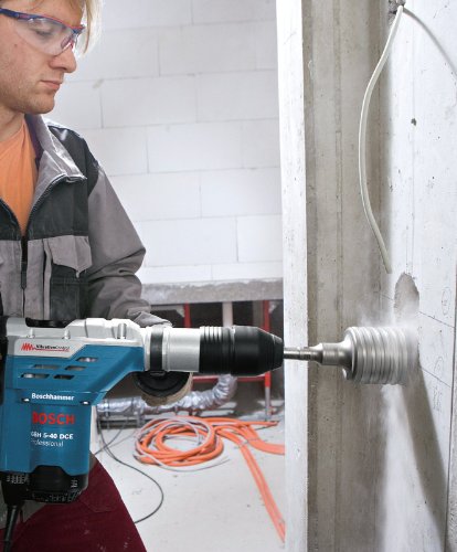 Bosch Professional GBH 5-40 DCE - Martillo perforador (8,8 J, Ø máx. hormigón 40 mm, portabrocas SDS max, en maletín)